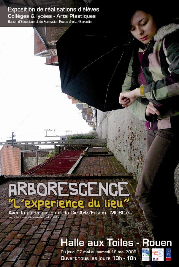 Affiche de l'exposition Arborescence